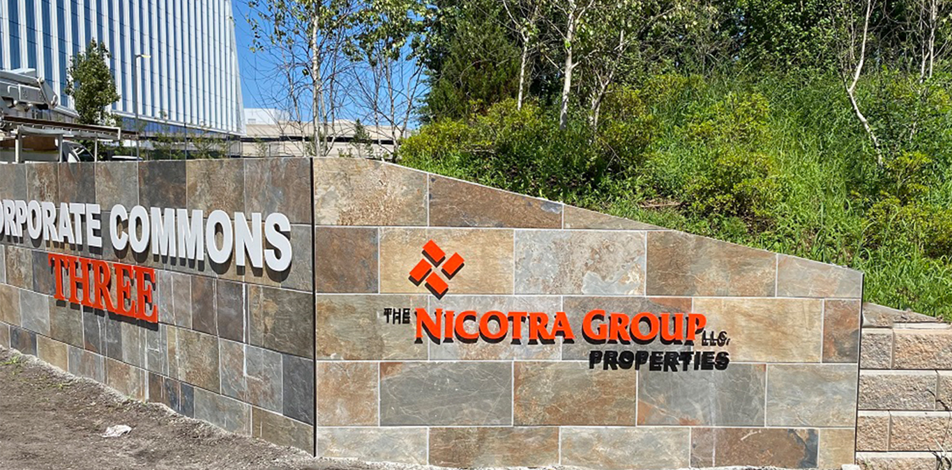 Monument signs are large, often freestanding structures that promote a company or organization