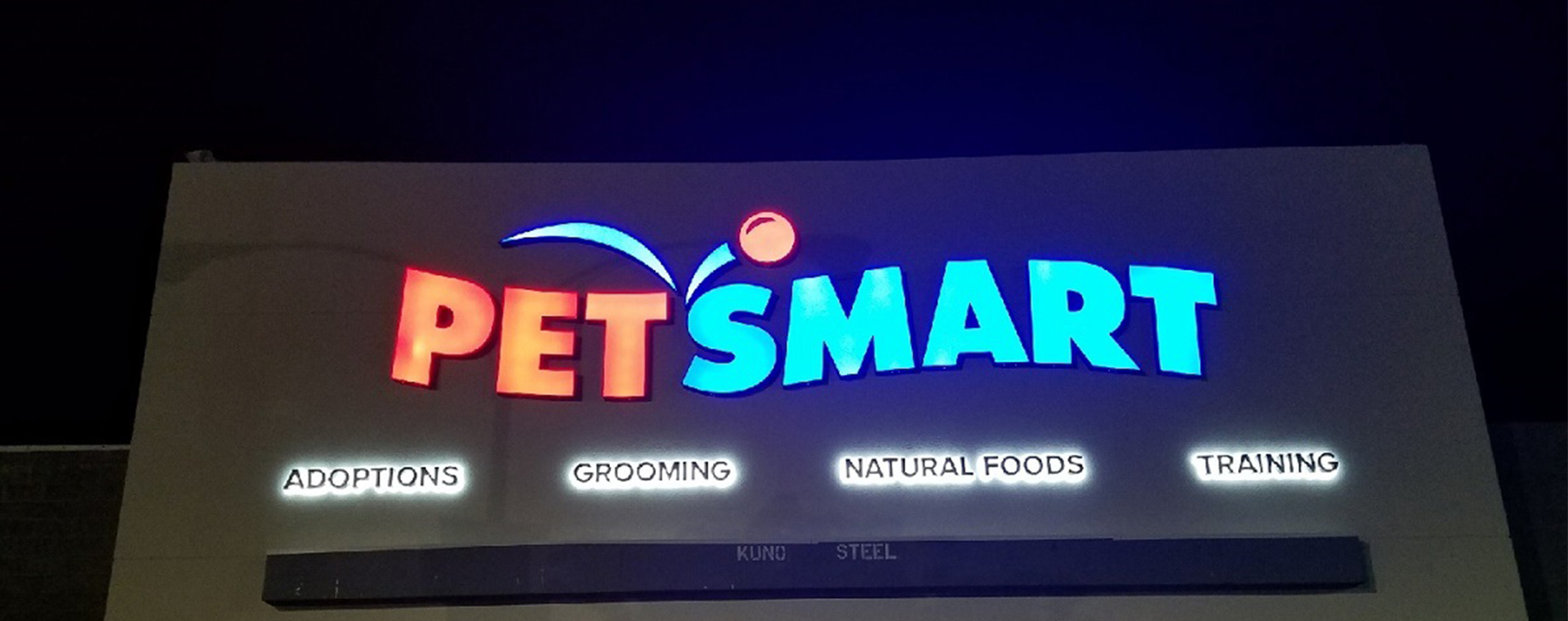 Pet Smart Channel Letter Sign